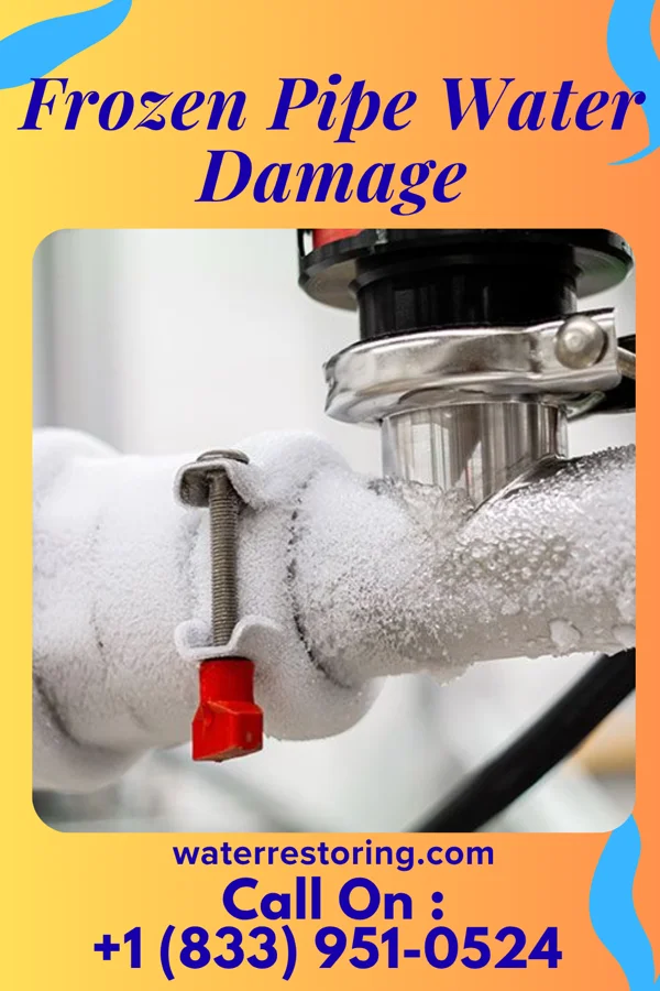 Frozen Pipe Water Damage in Forest Glen, MD